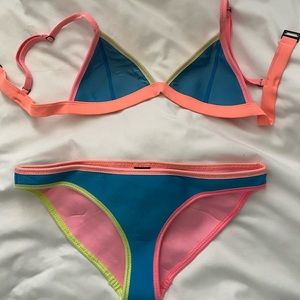 Neon Triangl Swimsuit